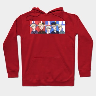 Nordic Region FIVE! (Redone) Hoodie